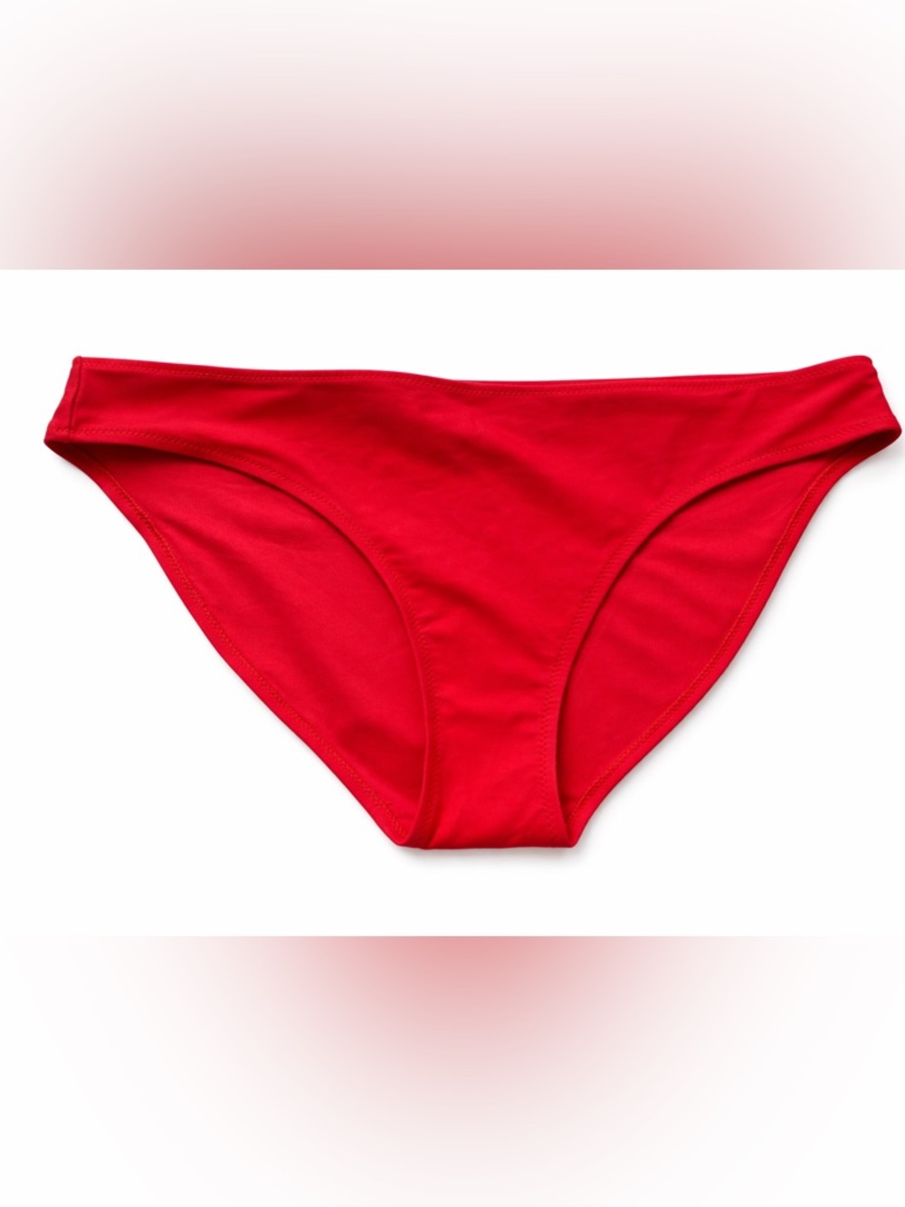 Aerie Red Bikini Bottom NWT Size L Cheeky Classic Swim